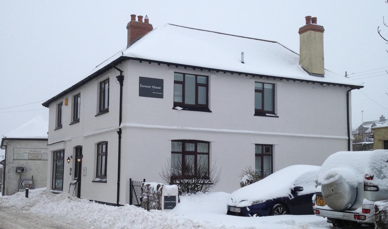 Exmoor House Acomodação com café da manhã Wheddon Cross Exterior foto